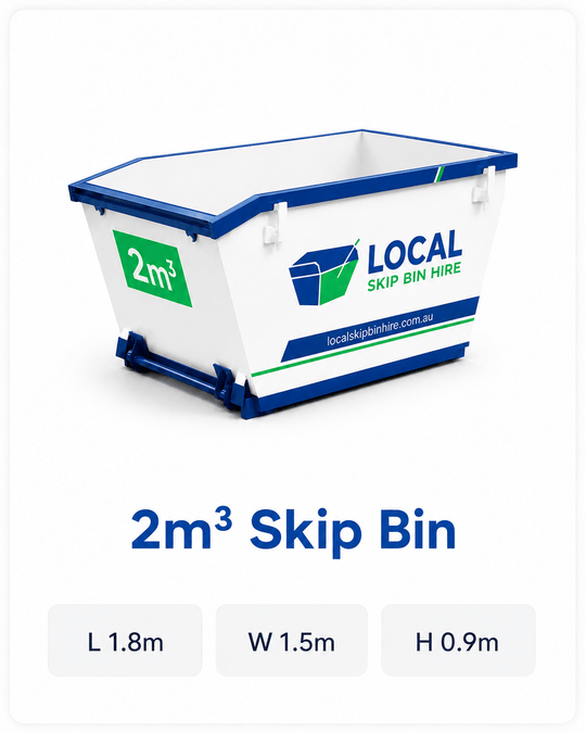 2m³ Skip Bin