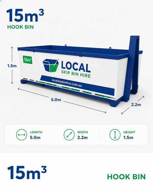 15m³ Skip Bin Hire