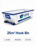 25m³ Hook Bin