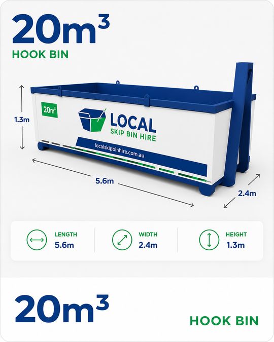 20m³ Skip Bin Hire