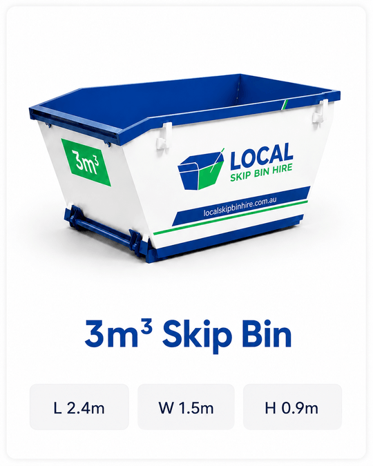3m³ Skip Bin Hire – General Waste