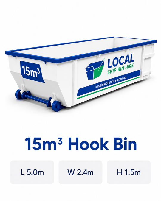 15m³ Skip Bin