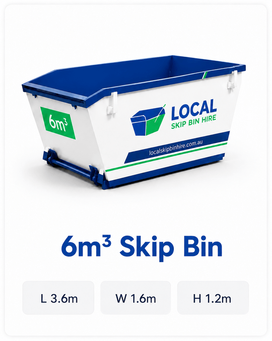 6m³ Skip Bin
